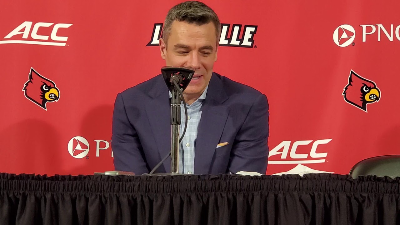 Tony Bennett Following Virginia's 80-73 Loss At Louisville - YouTube