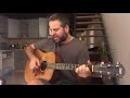 wicked game chris isaak acoustic cover by yoni tutorial u0026 tabs