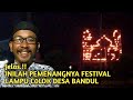 Inilah juara festival lampu c0lok desa Bandul 2022