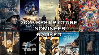 2023 Best Picture Nominees Ranked