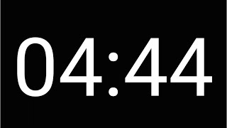4:44 Countdown Timer [ DARK MODE ]