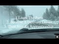 delivery driver first pt.1 stay prepared for unexpected road conditions