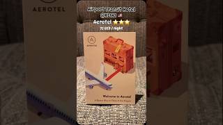 Aerotel 🇲🇾✈️ 🛏️ Airport Transit Hotel @ KLIA2 吉隆坡國際機場酒店 #airporthotel #klia2 #malaysia