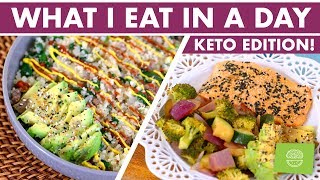 What I Eat in a Day KETO and Intermittent Fasting + ANNOUNCEMENT!