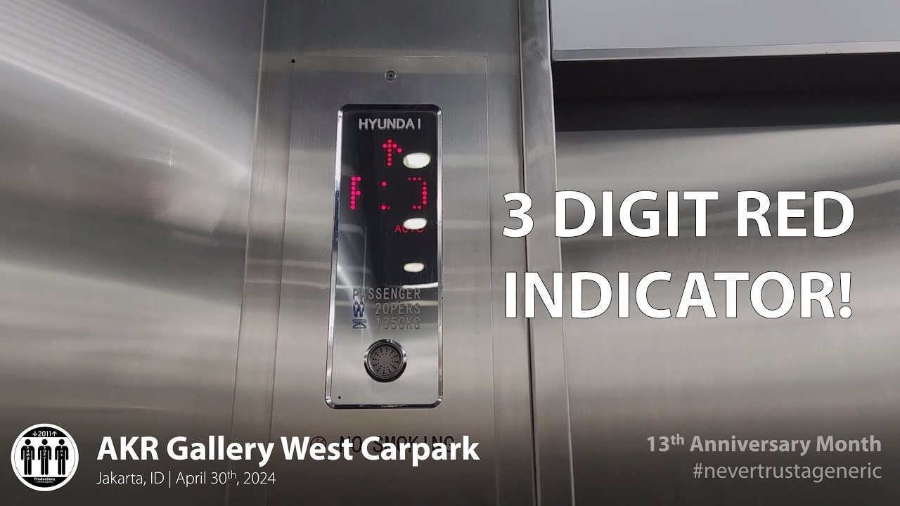 Hyundai Mrl Parking Lifts Elevators Akr Gallery West Jakarta Youtube