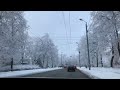 riga winter 2022　short driving