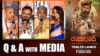 Q&A With Media @ Razakar Telugu Trailer Launch Event | Samarveer Creations