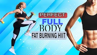PERFECT 30 MINUTE FAT BURNING HIIT CARDIO WORKOUT |  FIT HEALTH