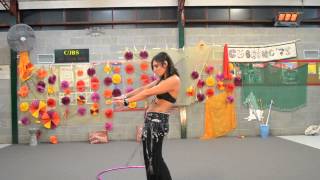 Gabby's hula hoop belly dance