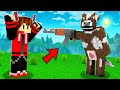 Minecraft, But Every Mob Has OP GUNS !!!!