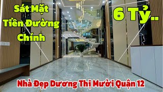 Tuyệt phẩm nhà đẹp Dương Thị Mười quận 12 ! Hẻm sát đường chính thuận tiện kinh doanh