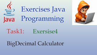 BigDecimal Calculator Task1 Exercise4 Java Programming