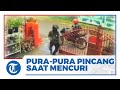 Maling Pura-pura Pincang saat Curi Sepeda Motor, Terus Lari Ketakutan seusai Ketemu Pemilik