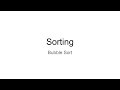 Bubble Sort Algorithm in Python