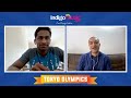 rj melbin in conversation with olympian sajan prakash