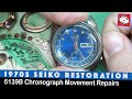 A 1970s Seiko Chronograph Watch Restoration Project - 6139B Watch Repair Tutorial