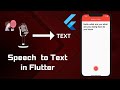 Flutter Speech to Text - It's so Easy #flutter