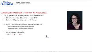 Almonds & Heart Health Webinar