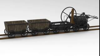 Trevithick locomotive