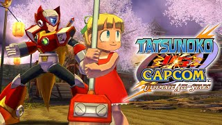 Tatsunoko vs. Capcom: Ultimate All-Stars HD - Arcade Roll \u0026 Zero - 4K [60FPS]