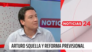 Presidente de Republicanos aborda la reforma previsional | 24 Horas TVN Chile