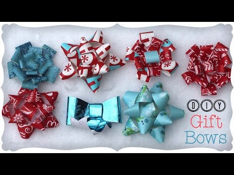 3 DIY Gift Bows | Craftmas π 3 DIY Gift Bows | Craftmas π