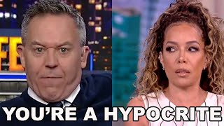 Greg Gutfeld ANNIHILATES View Host Sunny Hostin LIVE on Fox News for RACISM \u0026 HYPOCRISY