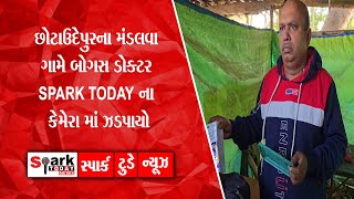 છોટાઉદેપુરના મંડલવા ગામે બોગસ ડોક્ટર SPARK TODAY ના કેમેરા માં ઝડપાયો 2024 | Spark Today News