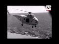 Royal Navy Westland Whirlwind aboard HMS Bulwark (early 60s)