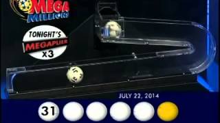 2014 07 22 Mega Millions Numbers and draw results