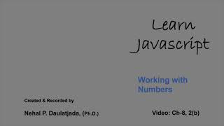 Learn Javascript: Working with Numbers - Check Integer - parseInt
