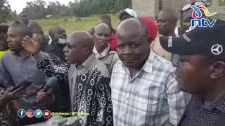 MP Washiali, Khalwale confront police officers who hurled teargas at them