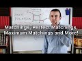 Matchings, Perfect Matchings, Maximum Matchings, and More! | Independent Edge Sets, Graph Theory
