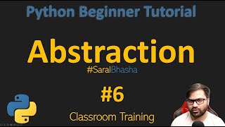 Abstraction | Python Beginner Tutorial | #6