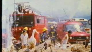 香港中古廣告: 地下鐡路(消防員話咁快就到)1987