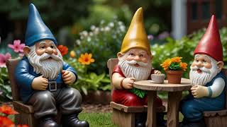 Garden Gnome Ambience- 3 Hrs of Gnomes, Flower Gardens  \u0026 Whimsical Classical Music