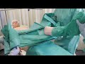 how to drape a knee using the mölnlycke barrier extremity set 63730