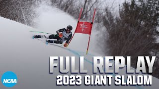 2023 NCAA skiing championship: Giant Slalom full replay