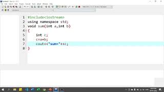 Introduction to function parameters - C++ programming tutorials - 47