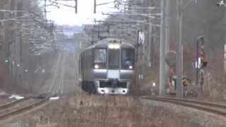 特急すずらん４号　植苗駅通過