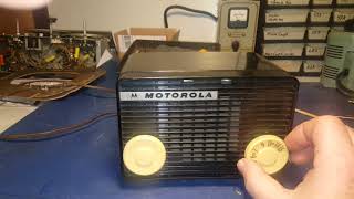 Motorola model 56A Radio part 4. The End.