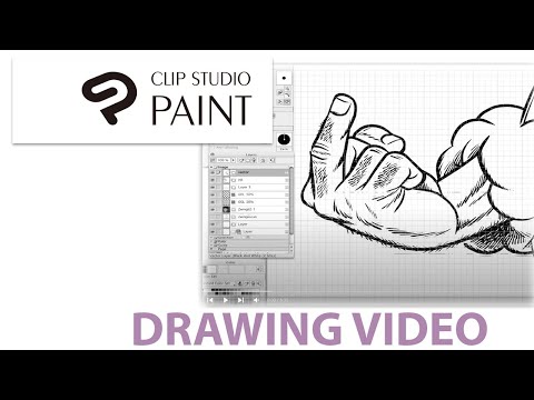 Tutorial Video Inking Comic Art In Manga Studio Youtube