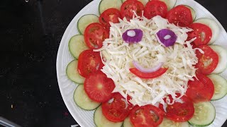 salad decoration easy ideas for school  students|🍅36🍅| Neelam ki recipe