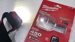 Milwuakee 450 Lumen Headlamp - The Best Headlamp For The Money!