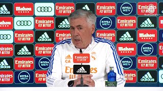 Ancelotti: "Respetamos lo que haga el Atlético, cada uno tiene que hacer lo que quiera"