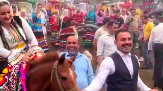 جشن سنتی قدیمی شتی برون 💃 لباس های شاد قاسم آبادی