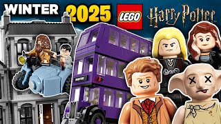 LEGO Harry Potter 2025 Winter Leaks - Malfoy Manor, THREE Hogwarts Expansions, Diagon Alley \u0026 MORE!