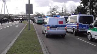 Einsatz Justiz am Hauptbahnhof Ludwigshafen am 08.02.15