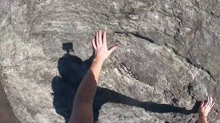 Pitch One \u0026 Two of The Prow 5.4 ~ Rock Climb The Amphitheater, Linville Gorge