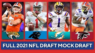 FULL 2021 NFL Mock Draft with Trades | CBS Sports HQ